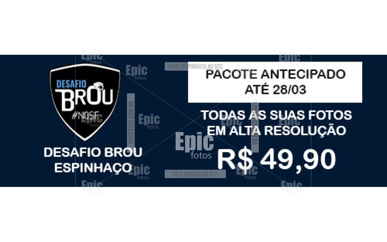 Pacote Desafio Brou Espinhaço 2020 Pacote Desafio Brou Espinhaço 2020